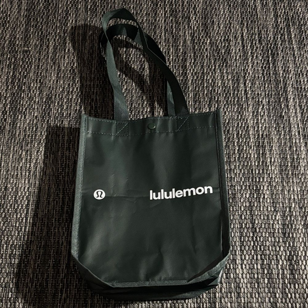 Lululemon Reusable Tote Bag Green Small